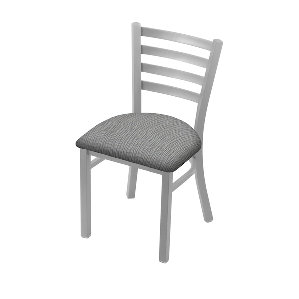 Holland Bar Stool Co 400 Jackie 18" Chair with Anodized Nickel Finish and Graph Alpine Seat 40018AN020 - main